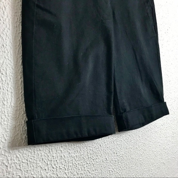 Ann Taylor Size 0 Black Bermuda Shorts NEW - Picture 4 of 6